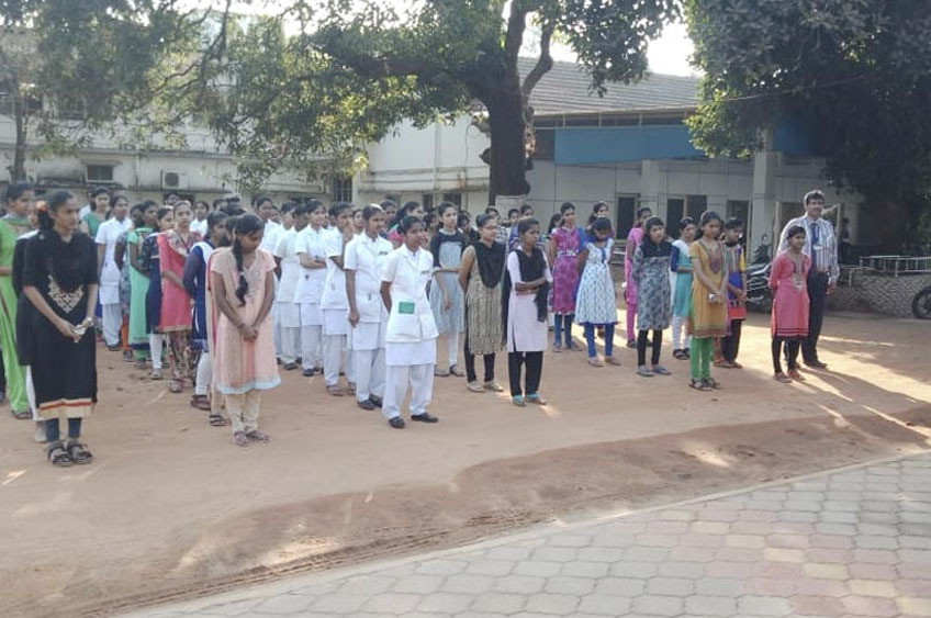 26th Jan. 2019 Republic Day Function at Lombard Memorial (Mission) Hospital – Udupi was conducted under the leadership of Dr. Sushil Jathanna – Director, LMH